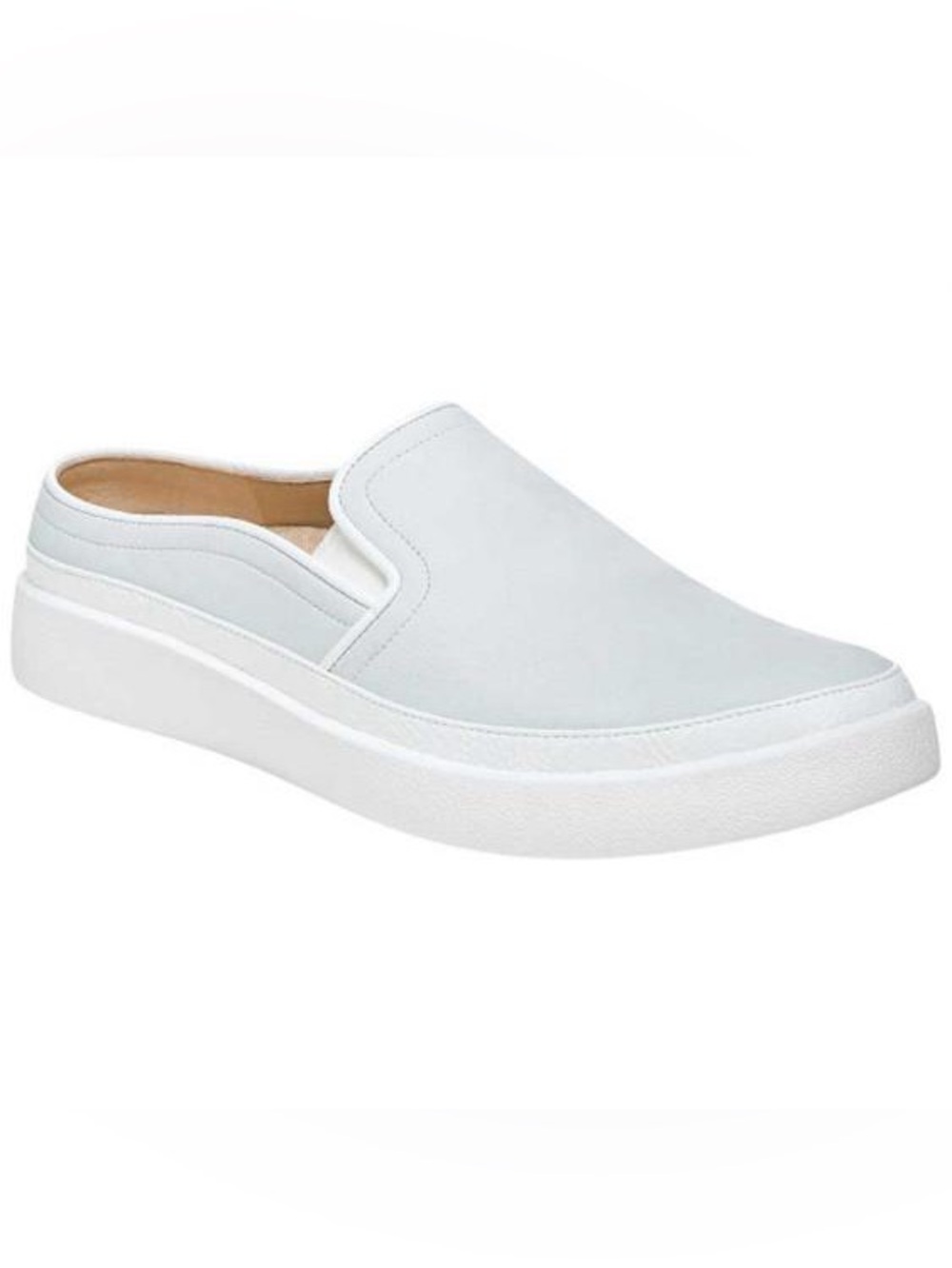 Vionic Effortless Women's Casual Supportive Slip-on leather mules shoes size 9.5